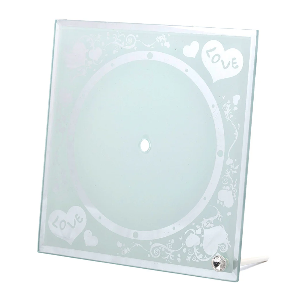 Ceas sticlă sublimare – LOVE 20×20, decor romantic pentru casă